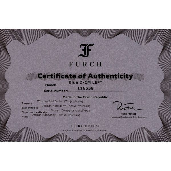 Furch Blue D-CM Lefthand a