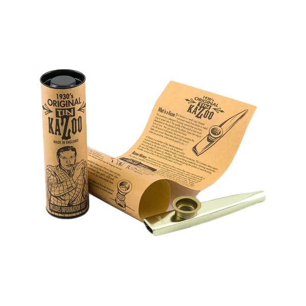 Clarke Tin Kazoo Coated Gold