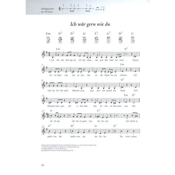 Schott Kinderliederbuch Ukulele