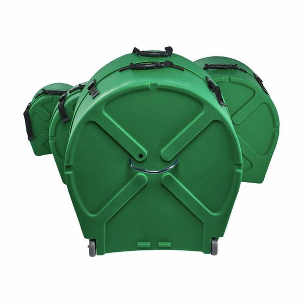 Hardcase HRockFus3 F.Lined Set D.Green