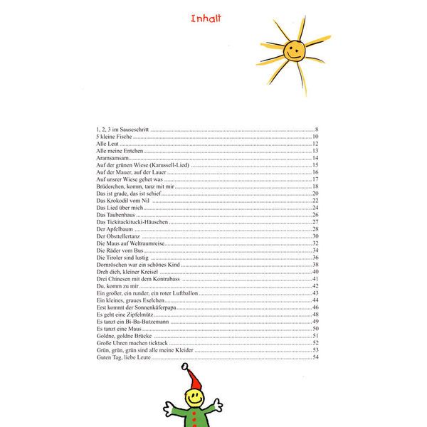 Lamp und Leute Spiel- und Bewegungsliederbuch