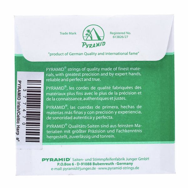 Pyramid Irish / Celtic Harp String a2