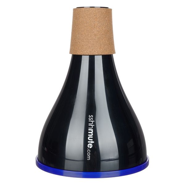 sshhmute Practice Mute Flugelhorn BL