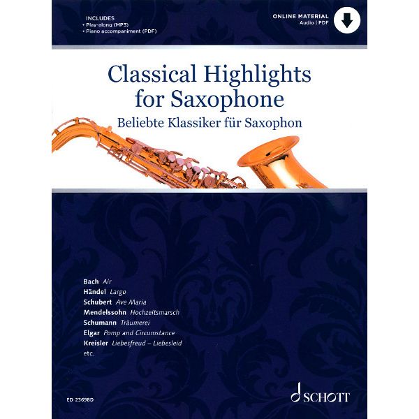 Schott Classical Highlights A-Sax