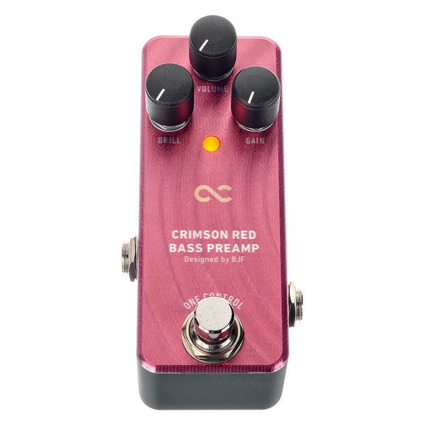 One Control Crimson Red Bass Preamp