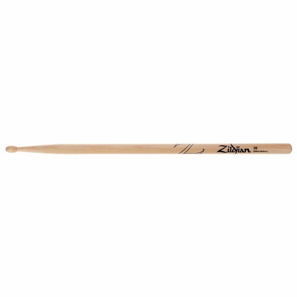 Zildjian 2B Hickory Sticks Wood Tip