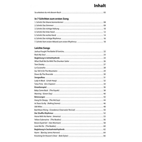 Hage Musikverlag Let's Play Guitar 1