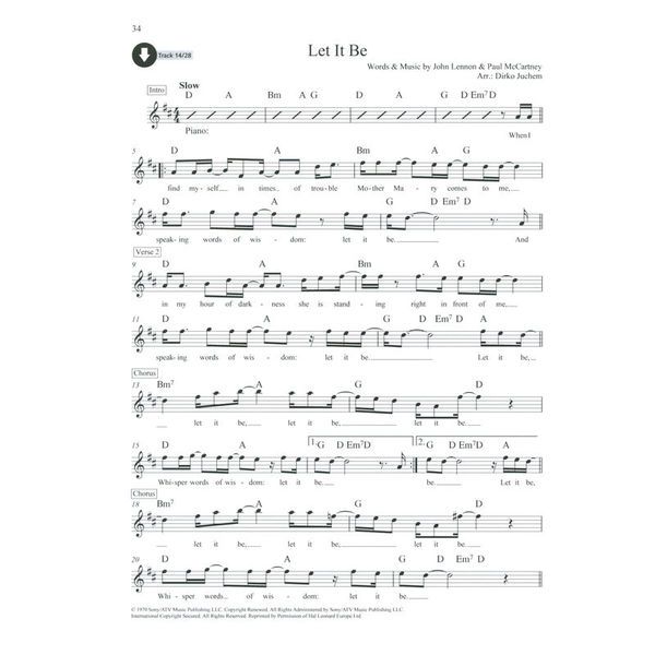 Schott Beatles Classics T-Sax