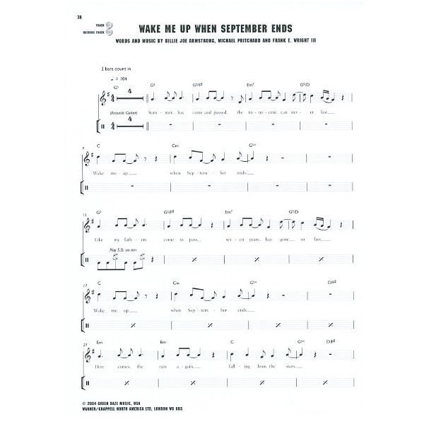 Faber Music Green Day Drums Play-Along