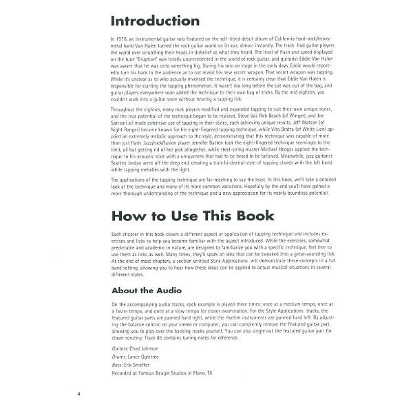 Hal Leonard Guitar Tapping