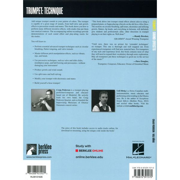 Berklee Press Trumpet Sound Effects