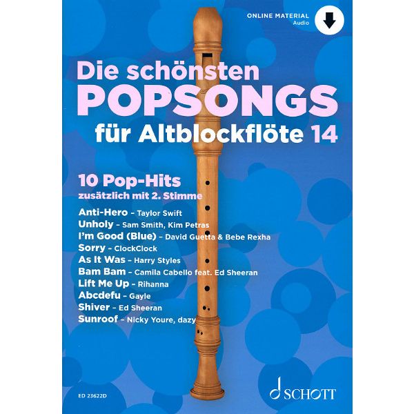 Schott Die Schönsten Popsongs 14