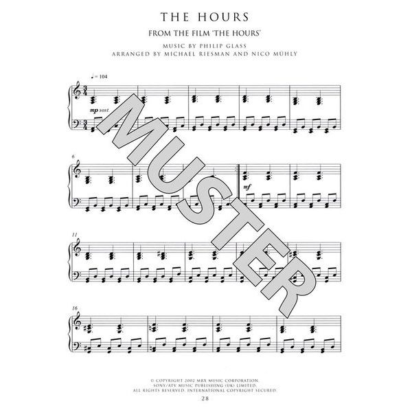 Wise Publications Philip Glass Piano Collection