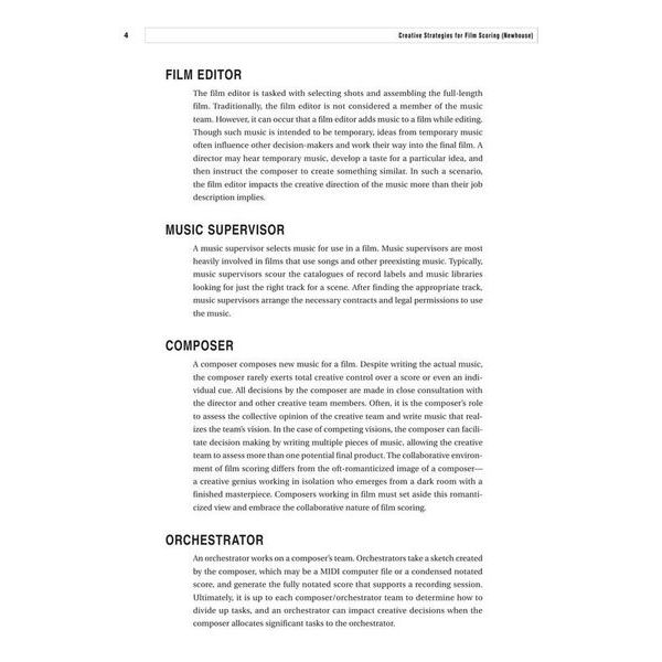 Berklee Press Creative Film Scoring