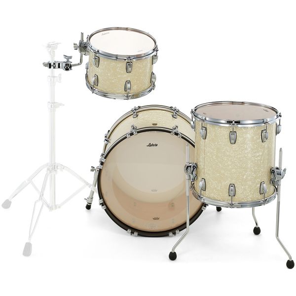 Ludwig Classic Maple Downbeat V.White