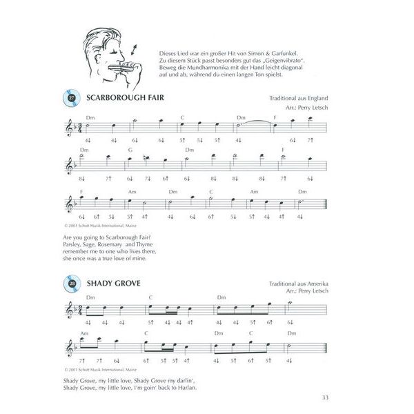 Schott Mundharmonika Spielen Hobby