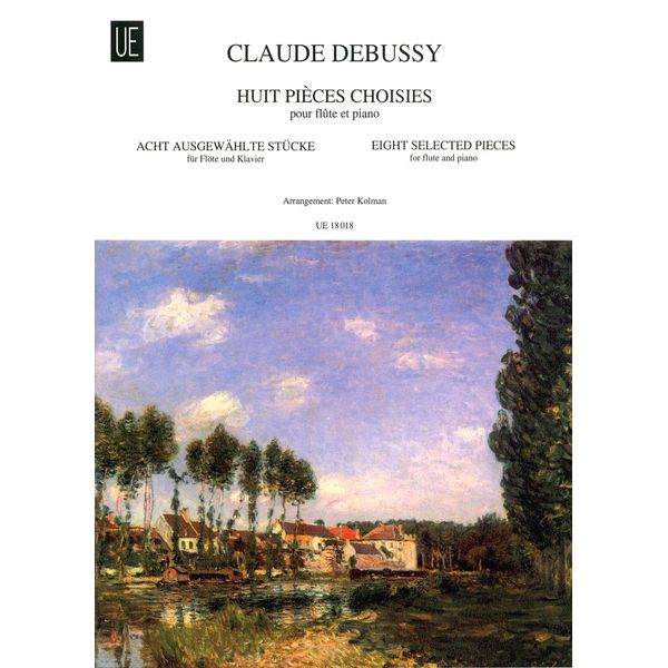 Universal Edition Debussy Ausgewhlte Stücke
