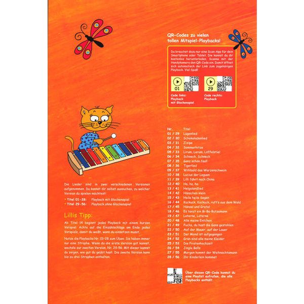 Hage Musikverlag Lillis Glockenspiel-Schule