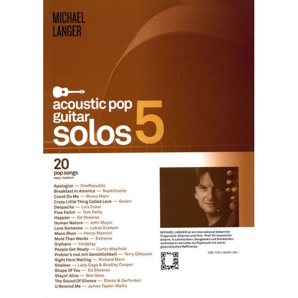 Edition Dux Acoustic Pop Guitar Solos 5