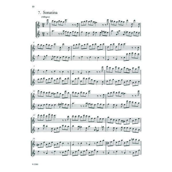 Heinrichshofen Verlag Hndel 7 Duette