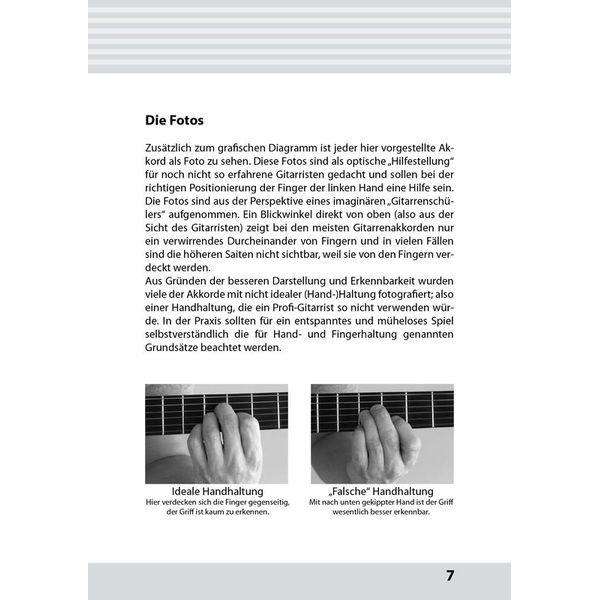 Voggenreiter Fotogrifftabelle Gitarre