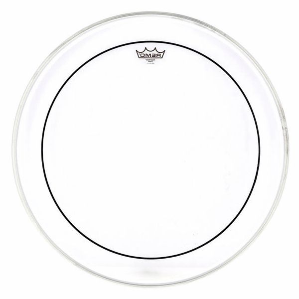 Remo 22" Pinstripe Clear Bass Drum