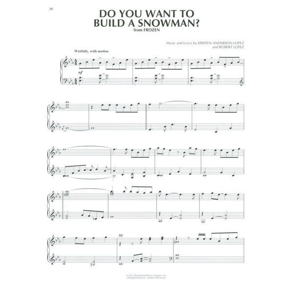 Hal Leonard Disney Peaceful Piano Solos 1