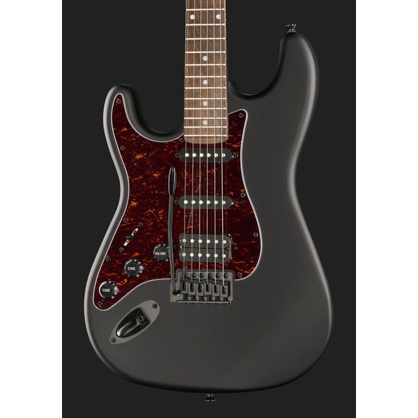 Harley Benton ST-20HSS LH SBK w/Bag