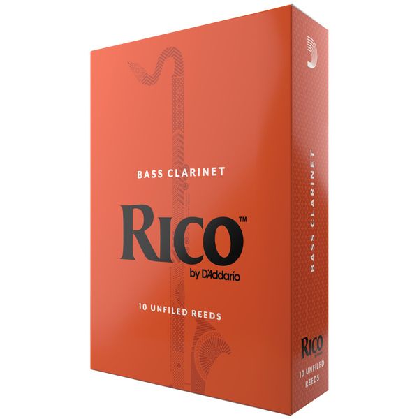 DAddario Woodwinds Rico Bass Clarinet 4.0