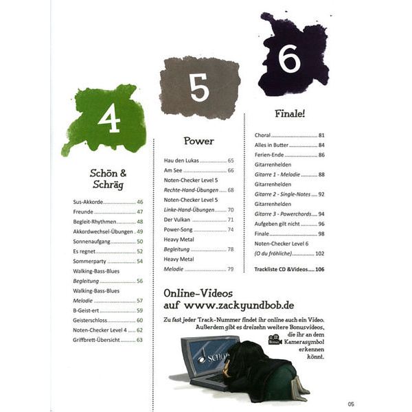 Schott Gitarre Lernen Zacky & Bob 2
