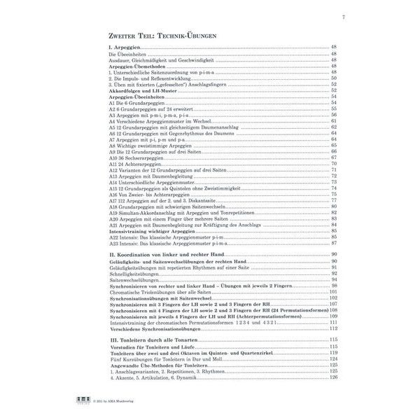 AMA Verlag Technik Moderne Konzertgitarre