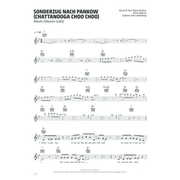 Bosworth Udo Lindenberg Perlensammlung