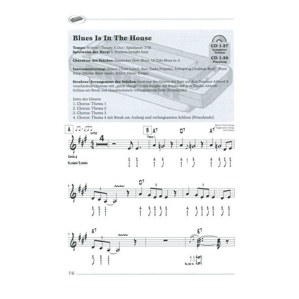 Voggenreiter Blues Harp Schule 2