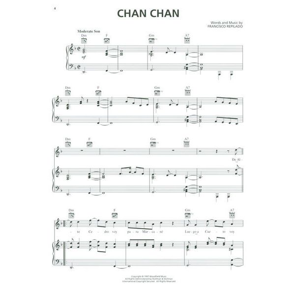 Hal Leonard Buena Vista Social Club