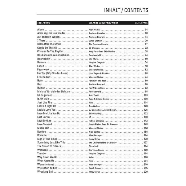 Hage Musikverlag Pop Piano Ballads 4