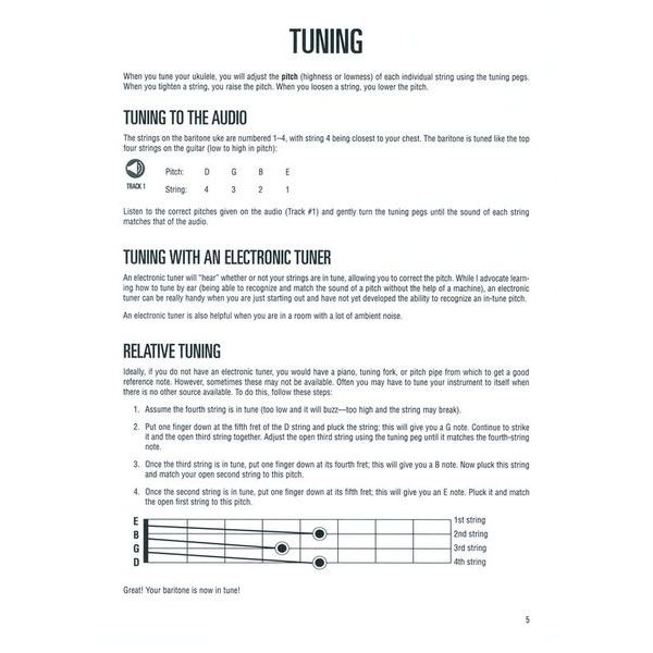 Hal Leonard Baritone Ukulele Method Book 1