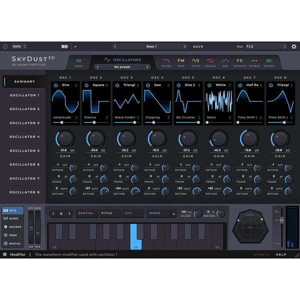 Sound Particles SkyDust 3D