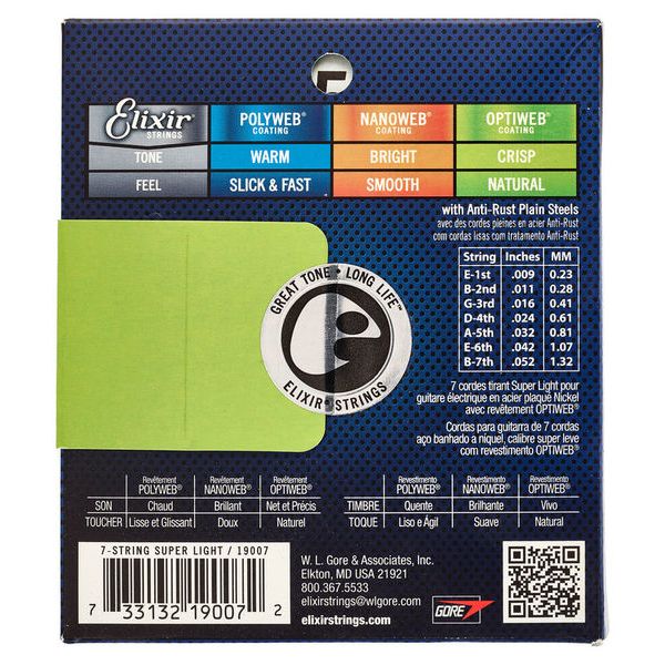 Elixir Optiweb 19007 Super Light 7