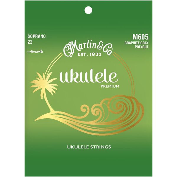 Martin Guitar M605 NEW Ukulele String Set
