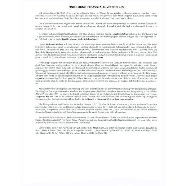 Advance Music Aebersold II-V7-I Verbindung