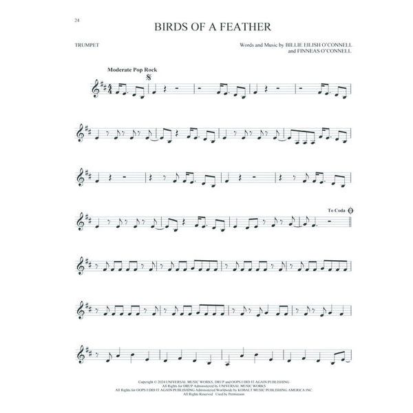 Hal Leonard 101 Top Hits for Trumpet