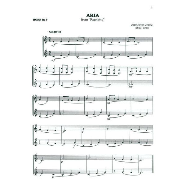 Alfred Music Publishing Classical Duets for All Horn