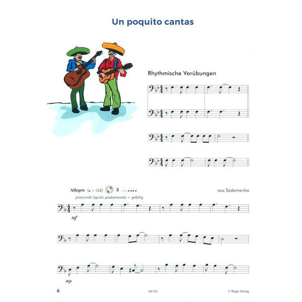 Horst Rapp Verlag Posaune lernen mit Spa 3