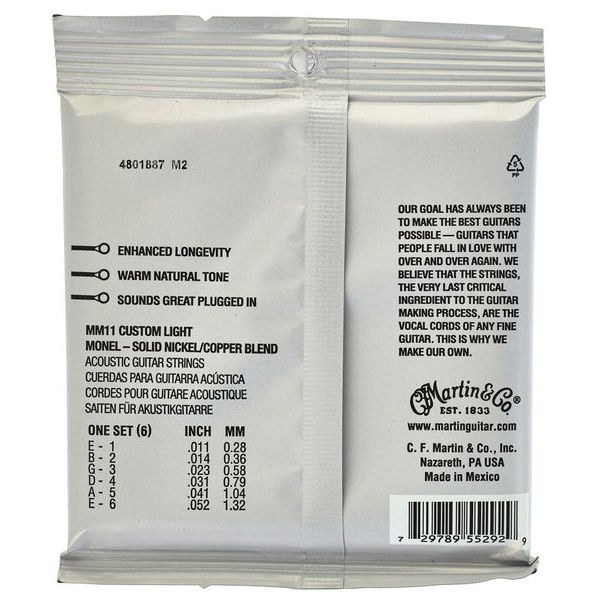 Martin Guitar Retro MM-11 Custom Light