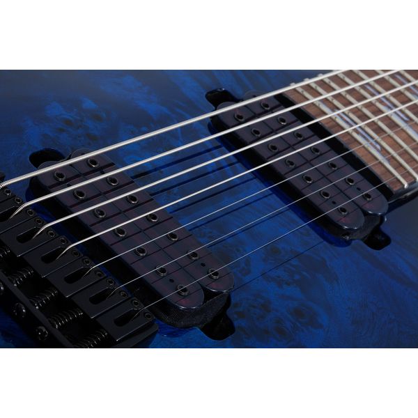 Schecter Omen Elite-7 See Blue Burst