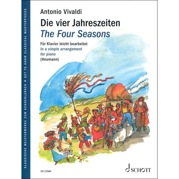 Schott Vivaldi Jahreszeiten Piano