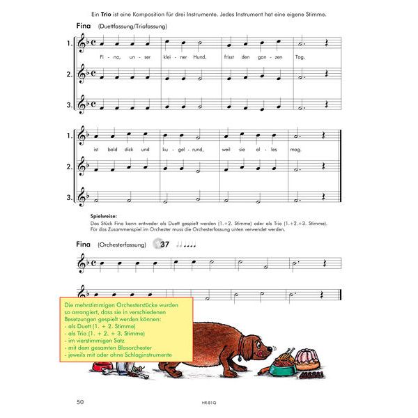 Horst Rapp Verlag Blser-Team 1 Flute