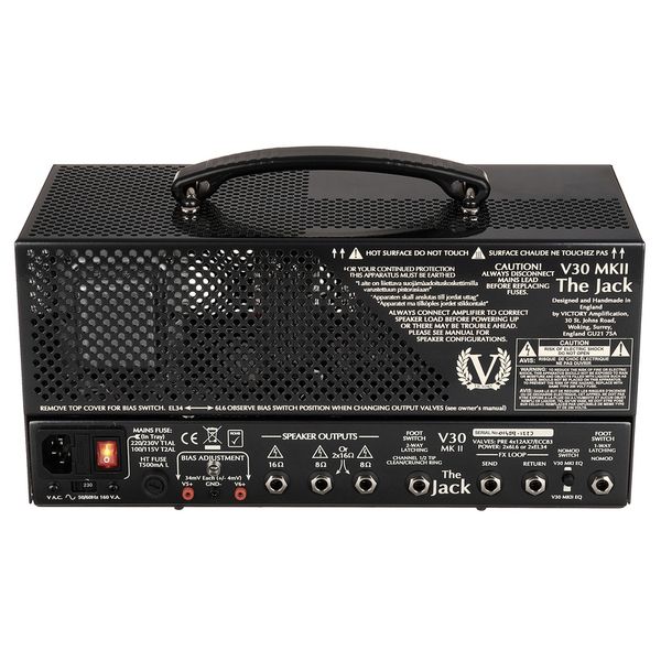 Victory Amplifiers V30 The Jack MKII Lunchb. Head