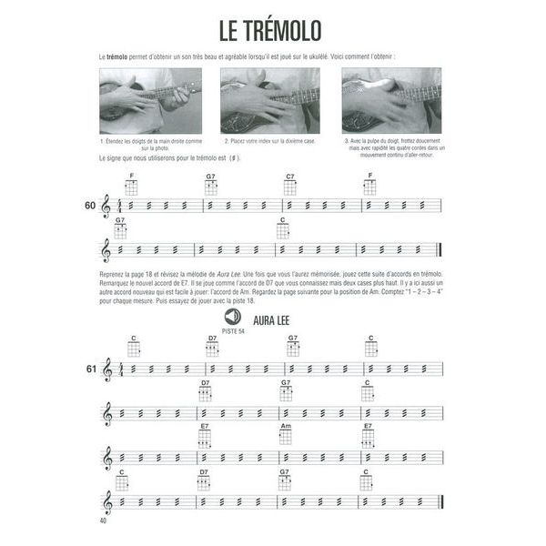 Hal Leonard Méthode de Ukulélé 1