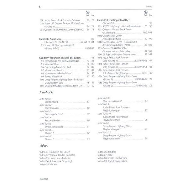 Acoustic Music Books Let's Rock E-Gitarrenschule